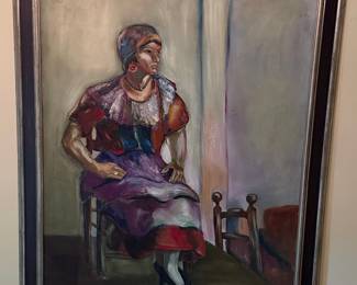 Portrait of a Seated Woman