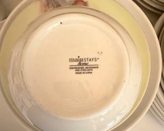 Mainstays Home "Fruit Basket" Dinnerware Set