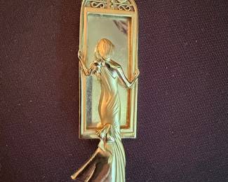 AJC "Lady in Mirror" Brooch