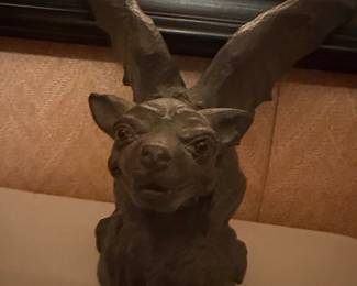 Universal Statuary 1993 Chained Gargoyle Figurine