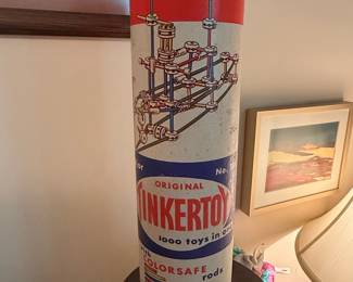 Vintage Spalding Tinkertoy Set No. 136