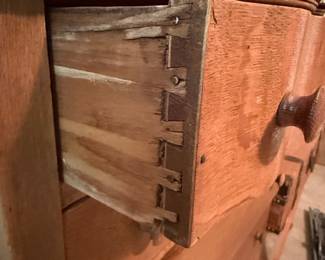 Oak Dresser with Dovetail Drawers