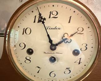 Linden Westminster Chime Mantle Clock