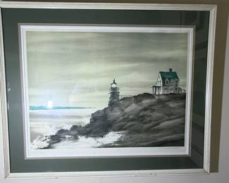 Donald V. Roberts "Lighthouse" Limited Edition Print
