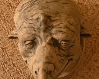 Gargoyle Wall Plaque "Big Ears"