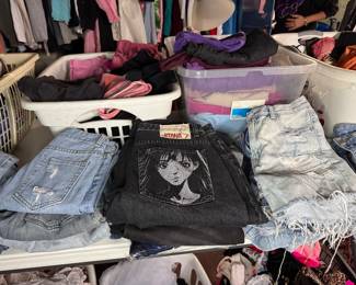 This sale is brought to you by people with 22 year old daughters who bought so much denim and Brandy Melville stuff and never wore it. PacSun, etc.