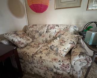 Lovely floral love seat