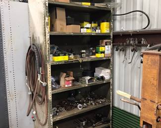 Lots of supplies in shop