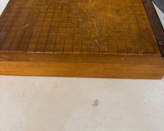 Vintage paper cutter