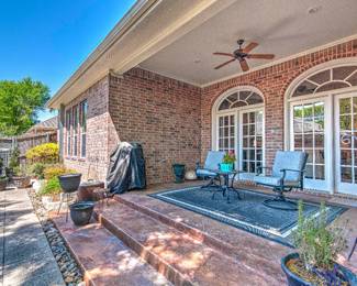 Martha Stewart Patio Chairs, Planters, Grill