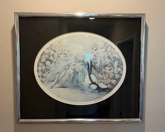 Louis Icart "La Belle Rose" Lithograph