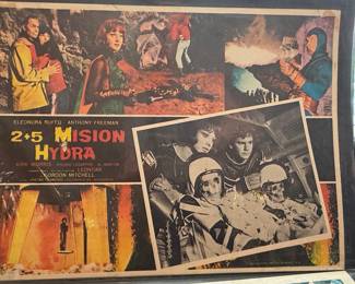 2+5: Missione Hydra (1966) Mexican Lobby Card