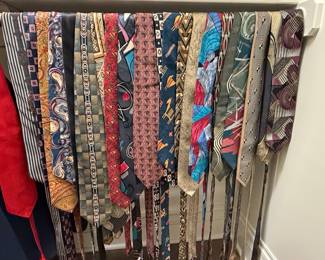 Vintage Men's Necktie Collection - 1980s & 1990s