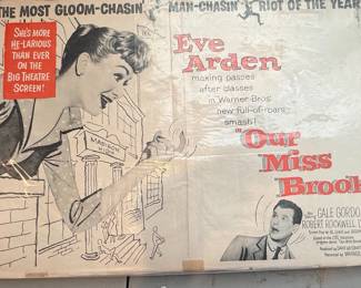 Our Miss Brooks (1956) Original Movie Insert Poster