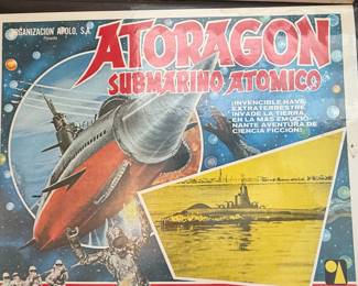 Atoragon: Submarino Atómico Spanish Theatrical Movie Poster