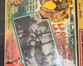 La Casa de Té de la Luna de Agosto (1956) Spanish Movie Poster