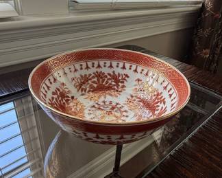 Imari Style Porcelain Bowl
