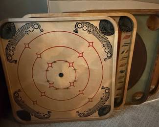 Vintage Carrom Company 'Viking' Style Q Game Board