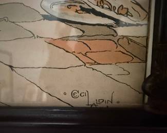 Cecil Aldin 'The Fallowfield Hunt' Triptych Framed Print