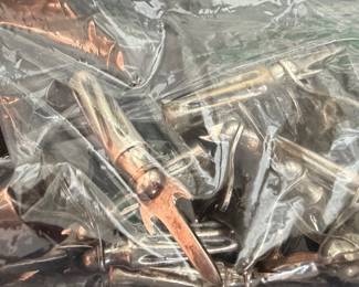 Antique F. P. Pfleghar & Sons Silver Plated Corn Cob Holders