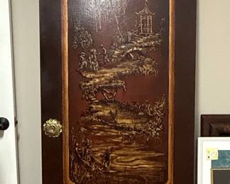 Asian Door Wall Art