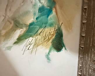 Portrait of a Woman, Signed "Nel Johnston"