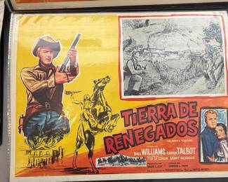 Tierra de Renegados (Oklahoma Territory) Mexican Lobby Card