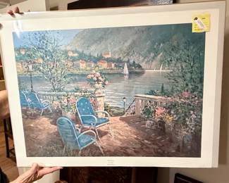 The Terrace by L. Gordon, Limited Edition Print