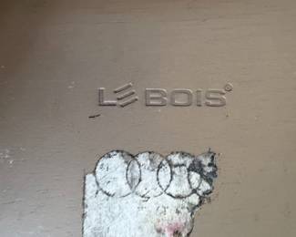 Le Bois Wooden Decorative Planter or Vessel