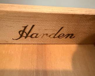 Harden Queen Anne Style Cherry Lowboy Dresser