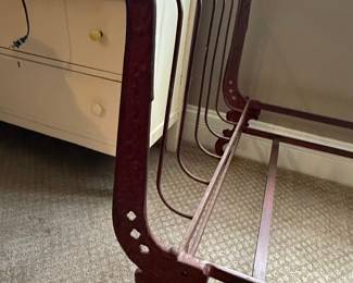 Victorian-Style Cast Iron Daybed Frame