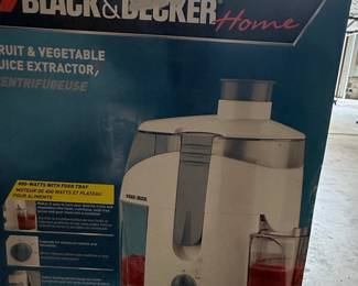 Black & Decker JE2060 Home Fruit & Vegetable Juice Extractor