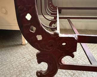 Victorian-Style Cast Iron Daybed Frame