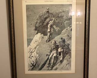 Raid on a Sand-Swallow Colony "How Many Eggs?" by Winslow Homer