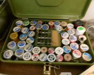 Several Boxes of Thread