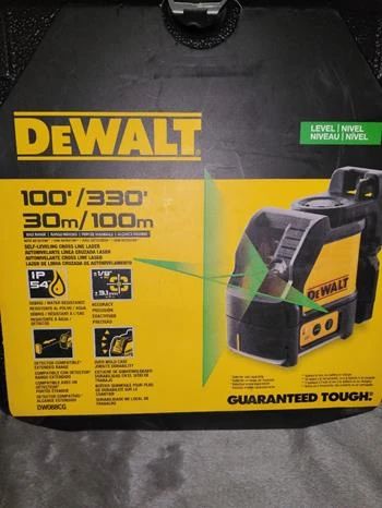 330 ft. Green Self-Leveling Cross Line Laser Level