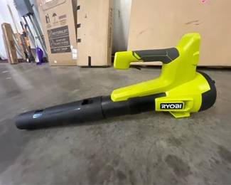 RYOBI ONE+ 18V 100 MPH 350 CFM Cordless Battery Variable Speed Jet Fan Leaf Blower