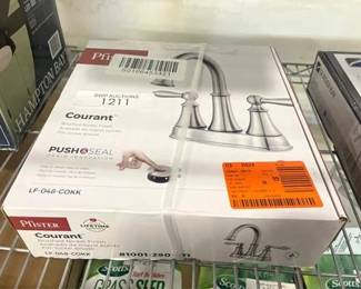 faucetCourant 4 in. Centerset 2-Handle Bathroom Faucet in Brushed Nickel