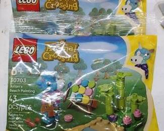 LEGO Animal Crossing Julian's Beach Painting