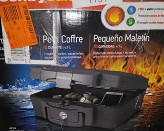 0.17 cu. ft. Fireproof and Waterproof Safe Box