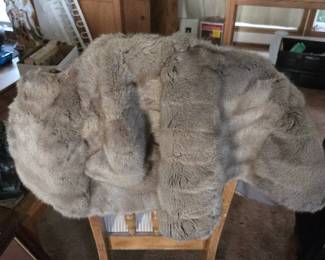 Fur shawl