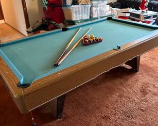 Vintage Minnesota Fats Pool Table the Hustler And More