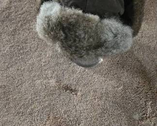 Rabbit fur hat