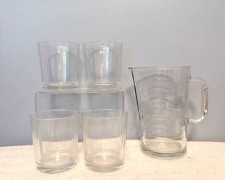 IKEA SVEPA Clear Glass Pitcher