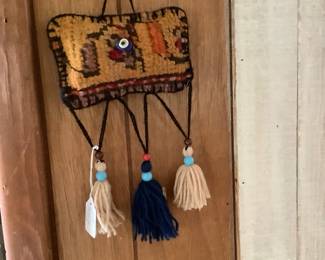 One of the items from Africa.  Beautiful hand work.