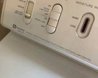A Maytag dryer.