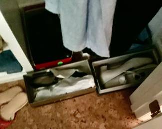 More shoes, mostly women in this stack.