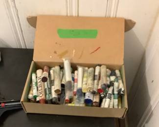 Just a few of the paints.