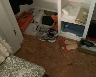 A great selection of shoes.