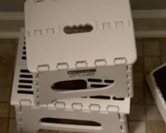 2 small fold up steps.